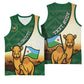 Personalized African Djibouti Basketball Jersey Camel Holding Jabuuti Flag - African Pride