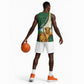 Personalized African Djibouti Basketball Jersey Camel Holding Jabuuti Flag - African Pride