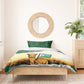 African Djibouti Bedding Set Camel Holding Jabuuti Flag - African Pride