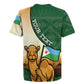 Personalized African Djibouti Rugby Jersey Camel Holding Jabuuti Flag - African Pride