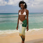 African Djibouti Sarong Camel Holding Jabuuti Flag - African Pride