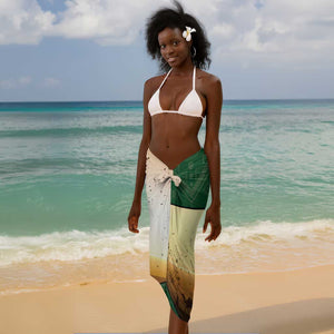 African Djibouti Sarong Camel Holding Jabuuti Flag - African Pride