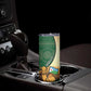 Personalized African Djibouti Skinny Tumbler Camel Holding Jabuuti Flag - African Pride