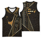 Egypt Deshret Crown Basketball Jersey Ancient Mythology Pharaoh With Pschent