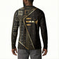 Egypt Deshret Crown Button Sweatshirt Ancient Mythology Pharaoh With Pschent