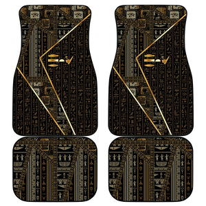 Egypt Deshret Crown Car Mats Ancient Mythology Pharaoh With Pschent