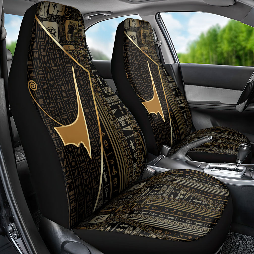 Egypt Deshret Crown Car Seat Cover Ancient Mythology Pharaoh With Pschent