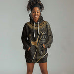 Egypt Deshret Crown Hoodie Dress Ancient Mythology Pharaoh With Pschent