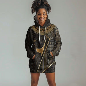Egypt Deshret Crown Hoodie Dress Ancient Mythology Pharaoh With Pschent