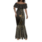 Egypt Deshret Crown Mermaid Dress Ancient Mythology Pharaoh With Pschent