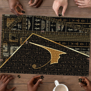 Egypt Deshret Crown Puzzle Ancient Mythology Pharaoh With Pschent