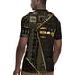 Egypt Deshret Crown Rugby Jersey Ancient Mythology Pharaoh With Pschent