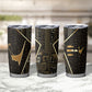 Egypt Deshret Crown Tumbler Cup Ancient Mythology Pharaoh With Pschent