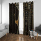 Egypt Deshret Crown Window Curtain Ancient Mythology Pharaoh With Pschent