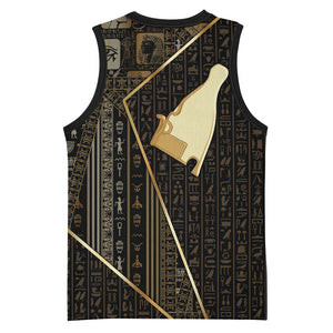 Egypt Hedjet Crown Basketball Jersey Ancient Mythology Upper Pharaoh