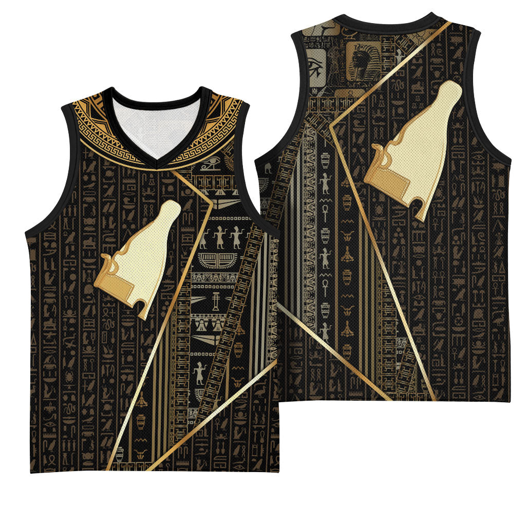 Egypt Hedjet Crown Basketball Jersey Ancient Mythology Upper Pharaoh