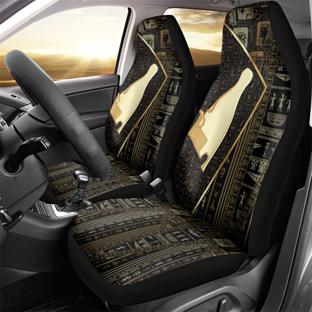 Egypt Hedjet Crown Car Seat Cover Ancient Mythology Upper Pharaoh