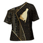 Egypt Hedjet Crown Cross Shoulder Shirt Ancient Mythology Upper Pharaoh