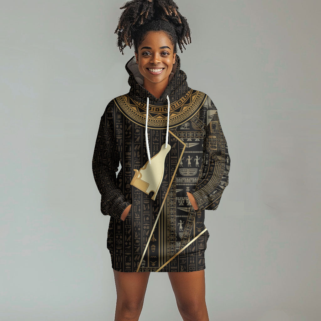 Egypt Hedjet Crown Hoodie Dress Ancient Mythology Upper Pharaoh