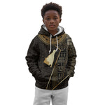 Egypt Hedjet Crown Kid Hoodie Ancient Mythology Upper Pharaoh