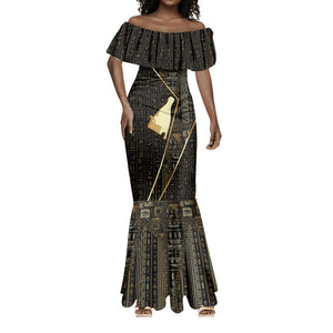 Egypt Hedjet Crown Mermaid Dress Ancient Mythology Upper Pharaoh
