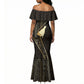 Egypt Hedjet Crown Mermaid Dress Ancient Mythology Upper Pharaoh