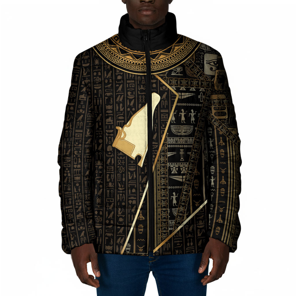 Egypt Hedjet Crown Padded Jacket Ancient Mythology Upper Pharaoh