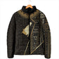 Egypt Hedjet Crown Padded Jacket Ancient Mythology Upper Pharaoh