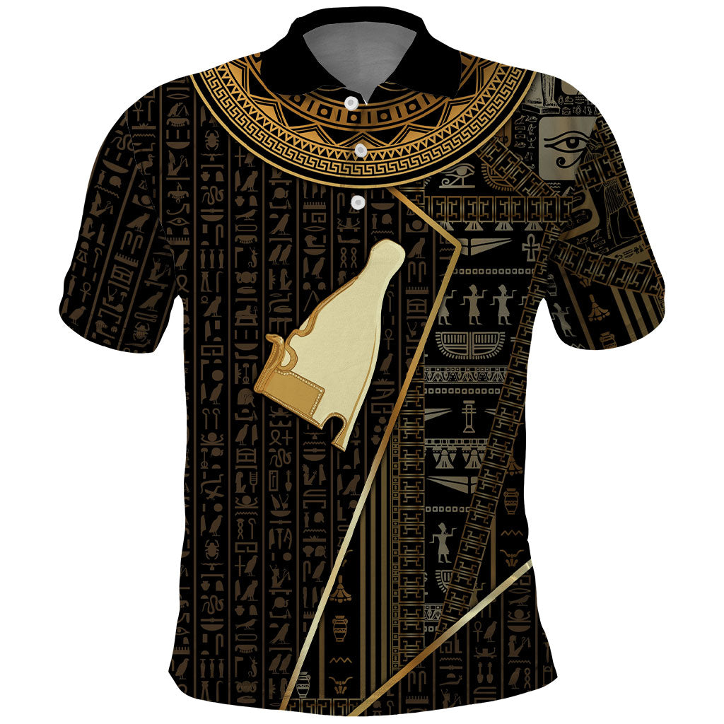 Egypt Hedjet Crown Polo Shirt Ancient Mythology Upper Pharaoh