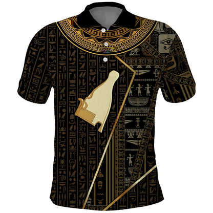 Egypt Hedjet Crown Polo Shirt Ancient Mythology Upper Pharaoh