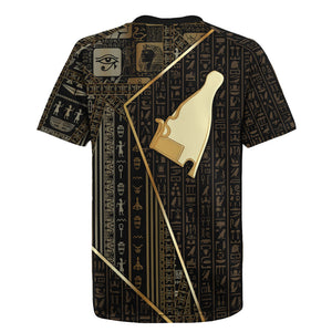 Egypt Hedjet Crown Rugby Jersey Ancient Mythology Upper Pharaoh