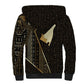 Egypt Hedjet Crown Sherpa Hoodie Ancient Mythology Upper Pharaoh