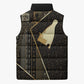 Egypt Hedjet Crown Sleeveless Puffer Jacket Ancient Mythology Upper Pharaoh