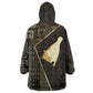Egypt Hedjet Crown Wearable Blanket Hoodie Ancient Mythology Upper Pharaoh