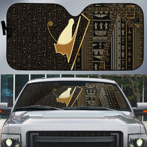 Egypt Pschent Crown Auto Sun Shade Ancient Mythology Unified Pharaoh