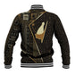 Egypt Pschent Crown Baseball Jacket Ancient Mythology Unified Pharaoh