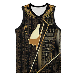 Egypt Pschent Crown Basketball Jersey Ancient Mythology Unified Pharaoh