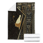 Egypt Pschent Crown Blanket Ancient Mythology Unified Pharaoh