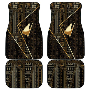 Egypt Pschent Crown Car Mats Ancient Mythology Unified Pharaoh