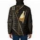 Egypt Pschent Crown Padded Jacket Ancient Mythology Unified Pharaoh