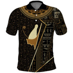 Egypt Pschent Crown Polo Shirt Ancient Mythology Unified Pharaoh