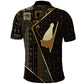 Egypt Pschent Crown Polo Shirt Ancient Mythology Unified Pharaoh