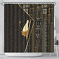 Egypt Pschent Crown Shower Curtain Ancient Mythology Unified Pharaoh