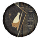 Egypt Pschent Crown Spare Tire Cover Ancient Mythology Unified Pharaoh
