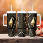 Egypt Pschent Crown Tumbler With Handle Ancient Mythology Unified Pharaoh