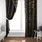 Egypt Pschent Crown Window Curtain Ancient Mythology Unified Pharaoh