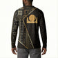 Egypt Akhet Button Sweatshirt Ancient Mythology Horizon Sun Disk
