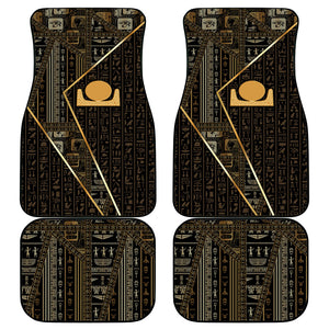 Egypt Akhet Car Mats Ancient Mythology Horizon Sun Disk