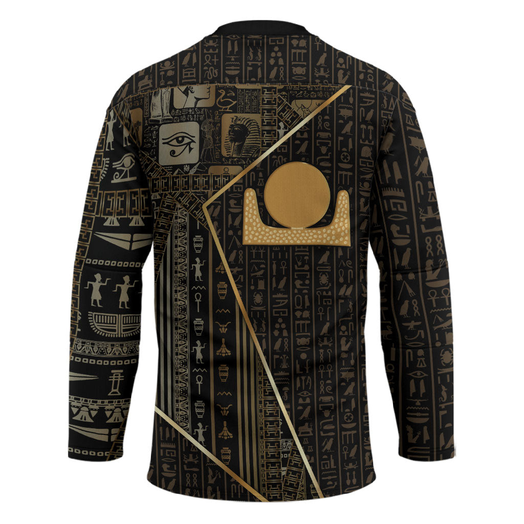 Egypt Akhet Hockey Jersey Ancient Mythology Horizon Sun Disk