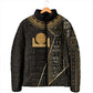Egypt Akhet Padded Jacket Ancient Mythology Horizon Sun Disk